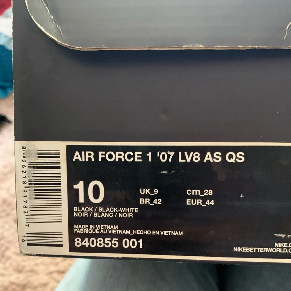 ✨HP✨ Nike Air Force 1 ‘07 LV8 AS QS Sneakers Men’s Size 10 - Picture 3 of 13